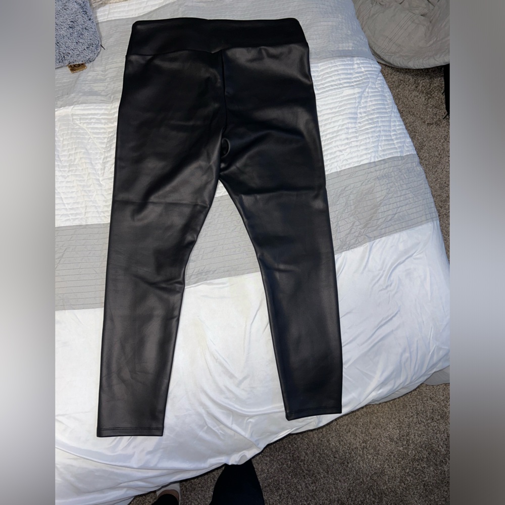 Express leather leggings